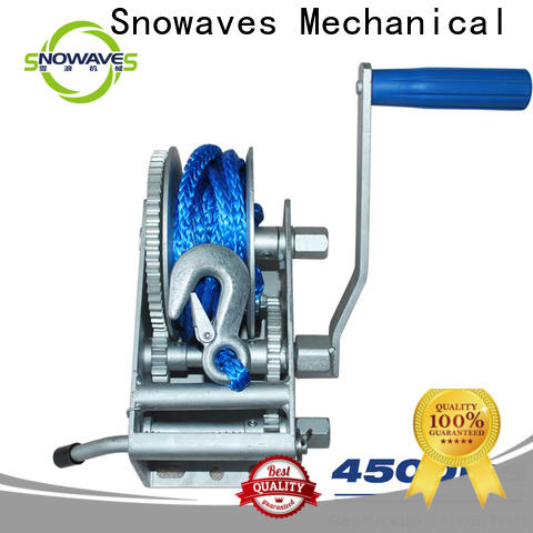 Snowaves Mechanical Top marine winch manufacturers for camping