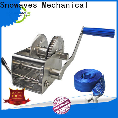 Snowaves Mechanical marine winch for business for trips