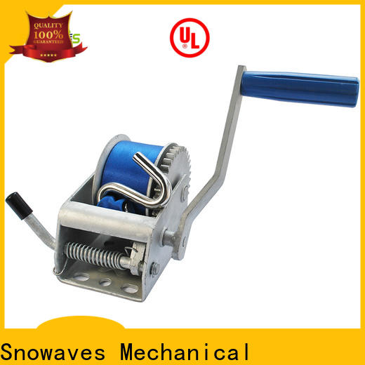 Snowaves Mechanical trailer hand winches for business for boat