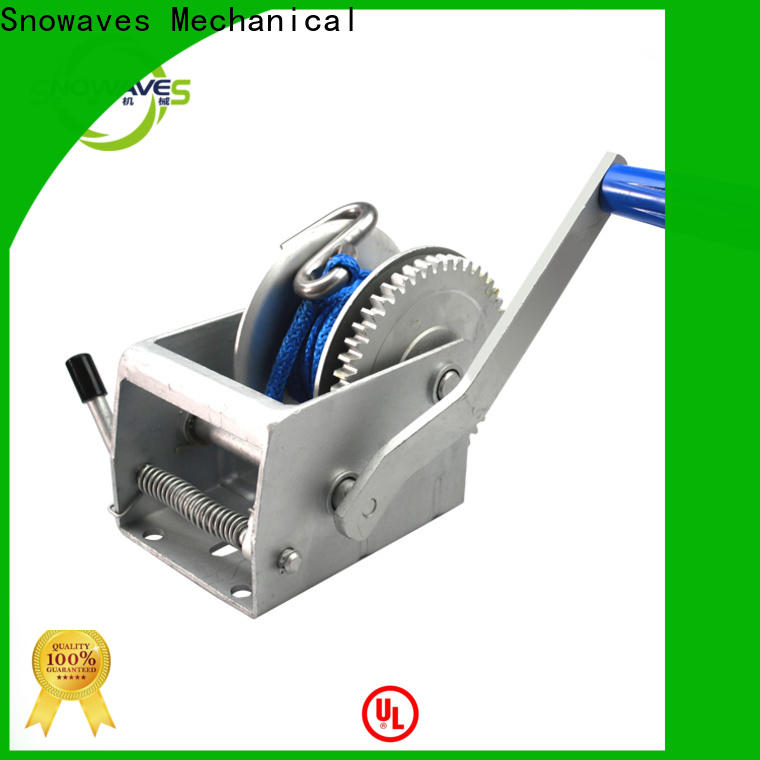 Snowaves Mechanical manual winch for sale for camping