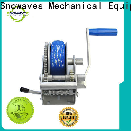 Snowaves Mechanical High-quality boat hand winch for business for boat