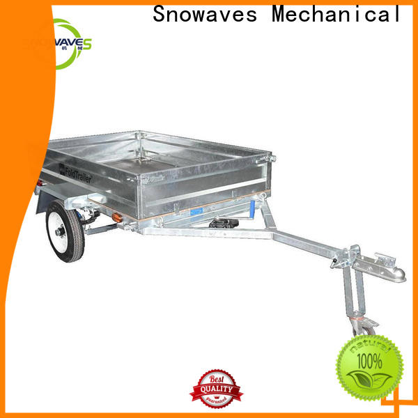Snowaves Mechanical data fold up trailer supply for one-way trips