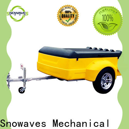 Snowaves Mechanical lldpe luggage trailer factory for outdoor activities
