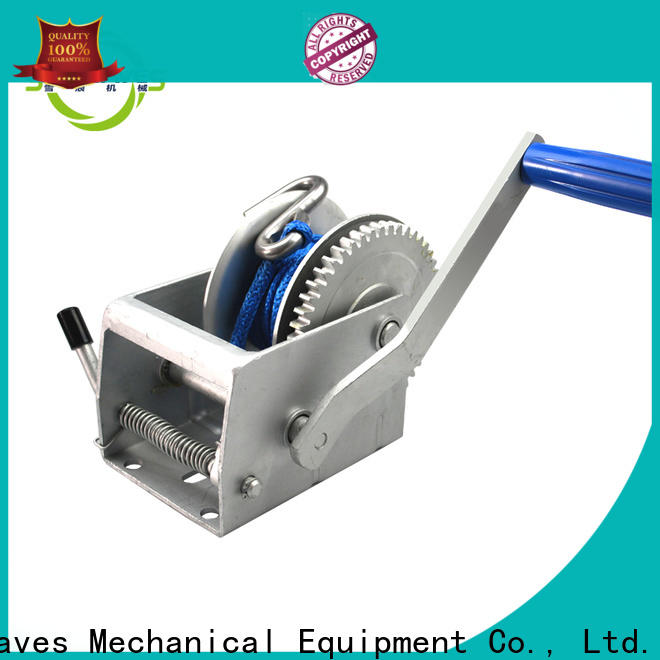 High-quality manual winch single suppliers for outings