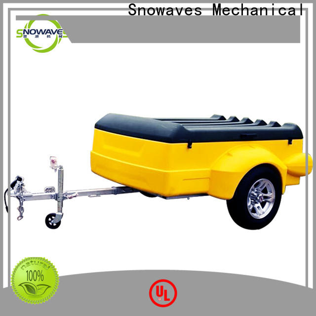 Snowaves Mechanical Custom luggage trailer suppliers for outdoor activities