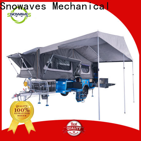 Snowaves Mechanical camper folding trailers factory for activities