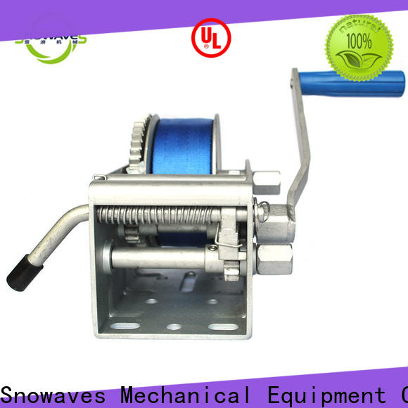 Snowaves Mechanical New marine winch manufacturers for trips