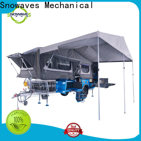 Snowaves Mechanical Latest foldable trailer manufacturers for accident