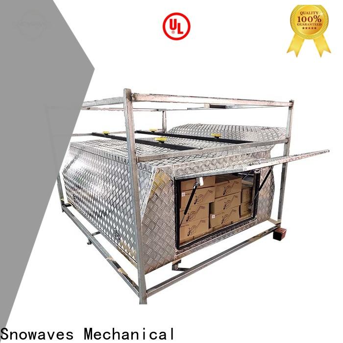 Snowaves Mechanical aluminium custom aluminum tool boxes supply for boat