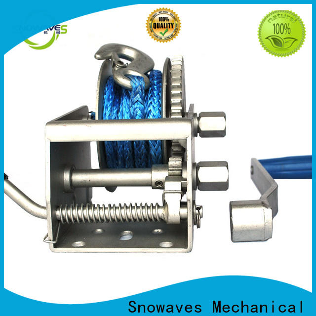 Snowaves Mechanical Top marine winch supply for camp