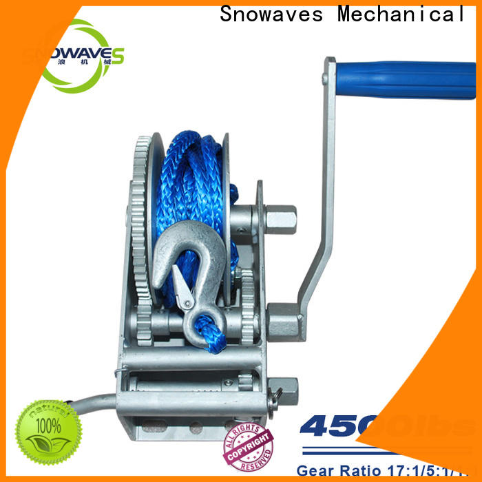Snowaves Mechanical speed marine winch supply for camping