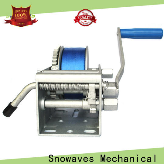 Snowaves Mechanical Latest marine winch for sale for picnics