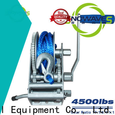 Snowaves Mechanical Wholesale marine winch for sale for camping