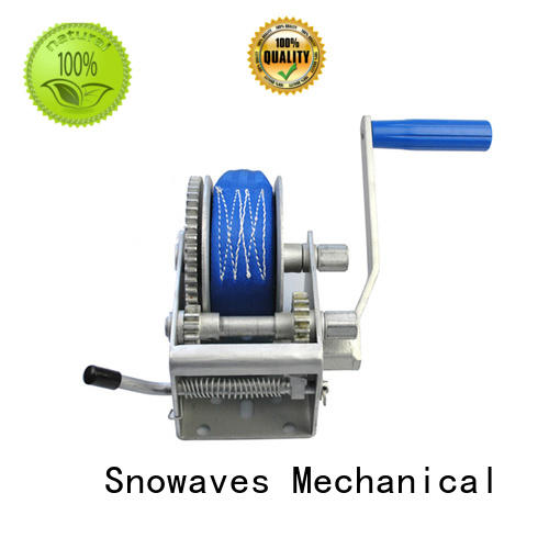 Snowaves Mechanical High-quality boat hand winch Suppliers for camping