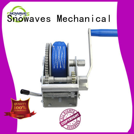 Snowaves Mechanical pulling manual trailer winch supply for camping
