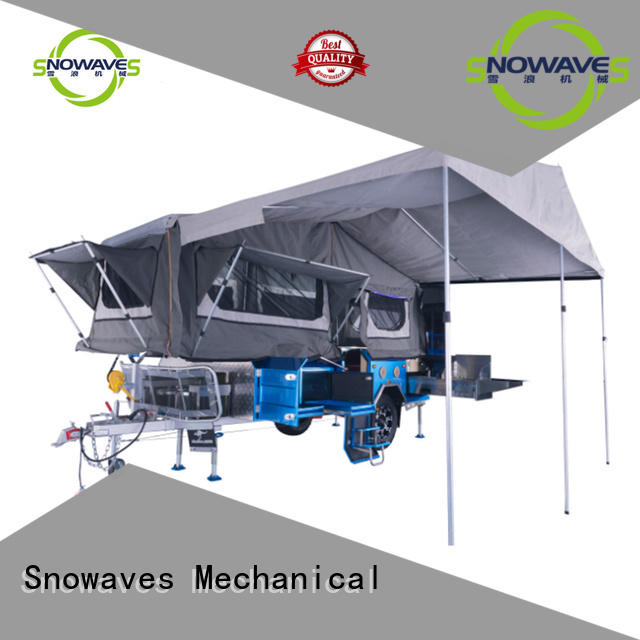 Snowaves Mechanical Brand guard folding trailers forward factory