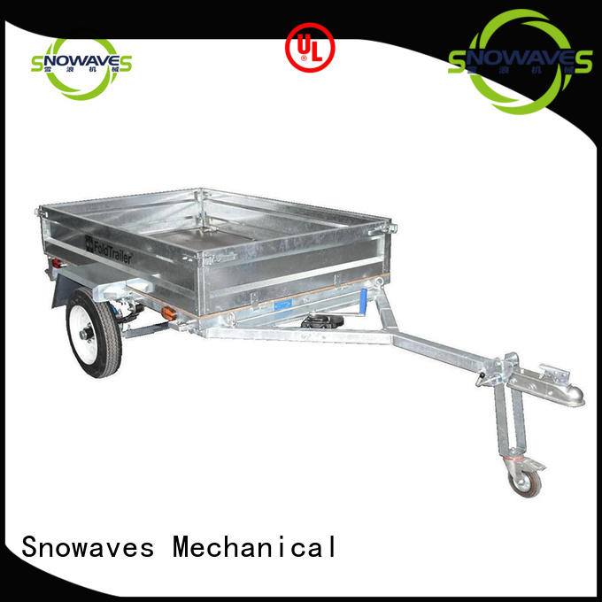 Snowaves Mechanical High-quality fold up trailer suppliers for one-way trips