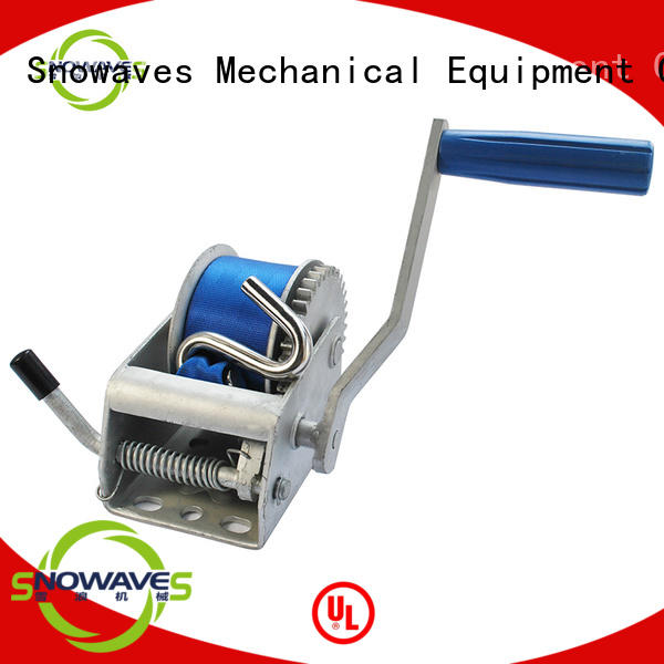 Snowaves Mechanical Custom manual winch for business for car