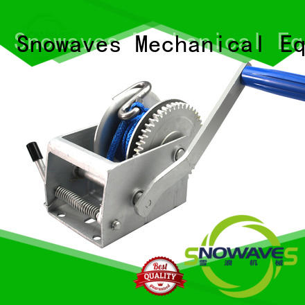 Snowaves Mechanical Latest manual winch factory for boat