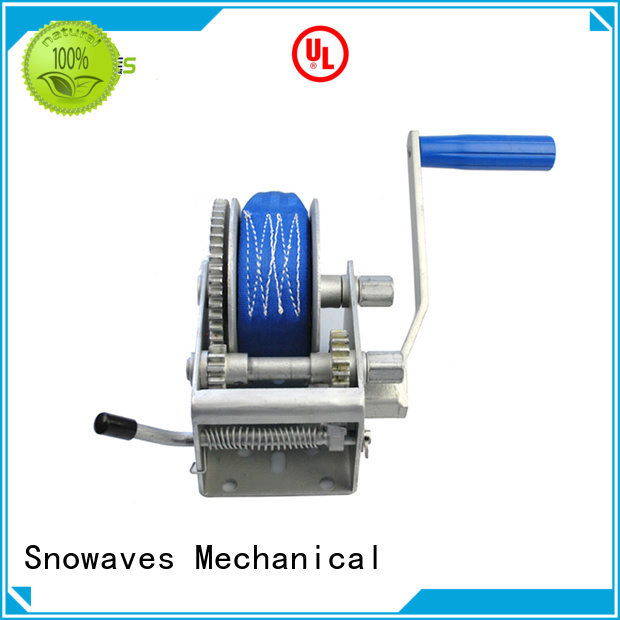 Snowaves Mechanical durable manual trailer winch trailer for boat