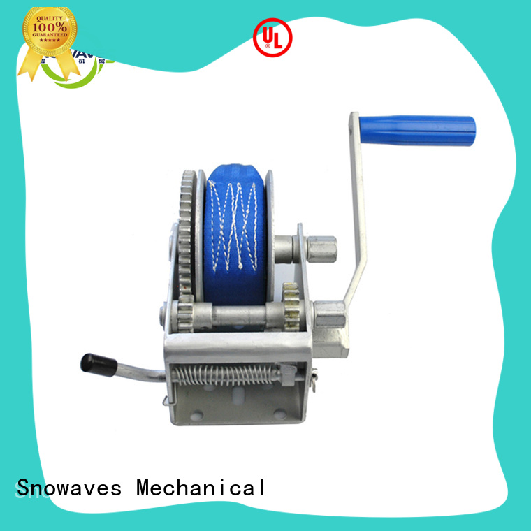 boat trailer hand winch trailer winch speed Snowaves Mechanical Brand manual winch