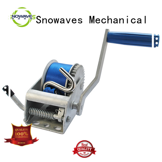Snowaves Mechanical trailer manual trailer winch manufacturers for picnics
