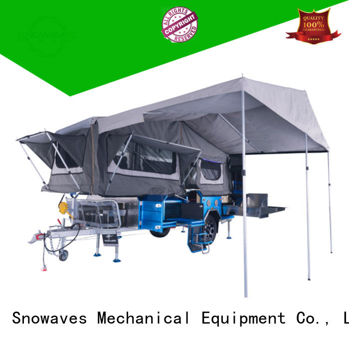 Snowaves Mechanical High-quality folding trailers for business for accident
