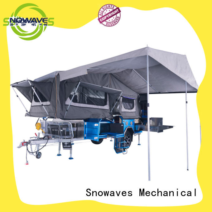 Snowaves Mechanical fold folding trailers Suppliers for activities