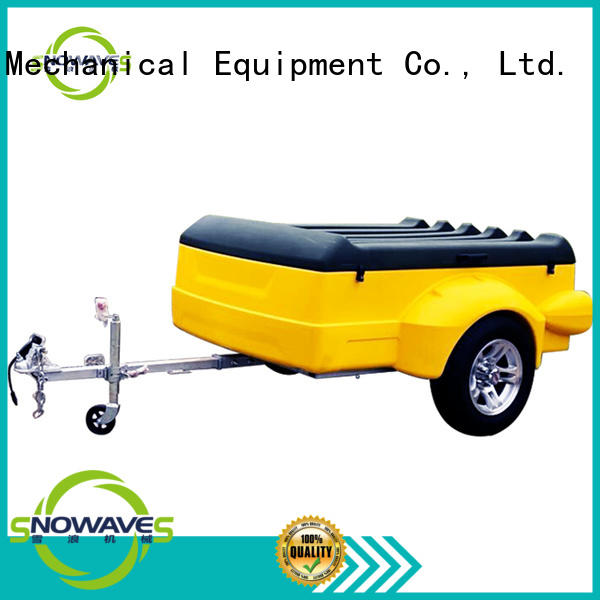 Snowaves Mechanical luggage plastic utility trailer factory for outdoor activities