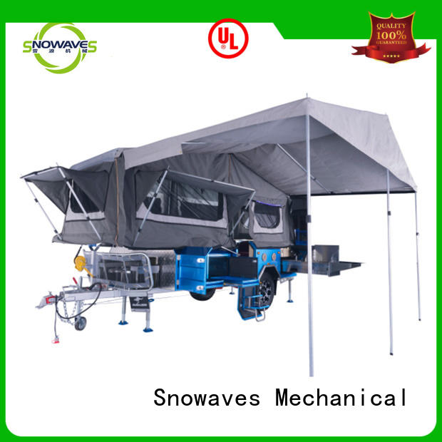 Snowaves Mechanical Custom fold up trailer Supply for one-way trips