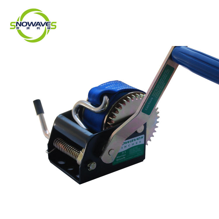 Snowaves Mechanical New boat hand winch Suppliers for car-2