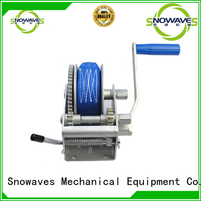 Snowaves Mechanical New boat hand winch Supply for outings