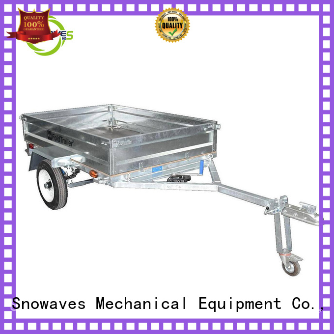 Snowaves Mechanical Latest foldable trailer for business for trips