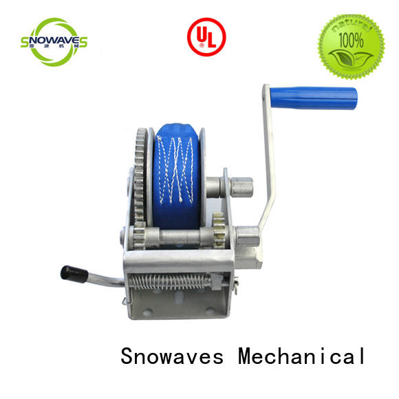 Snowaves Mechanical speed manual winch factory for camping
