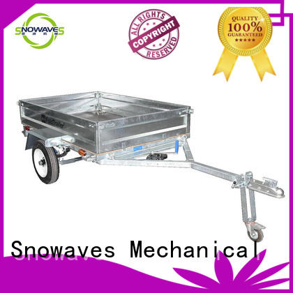 Snowaves Mechanical Custom foldable trailer Supply for camp