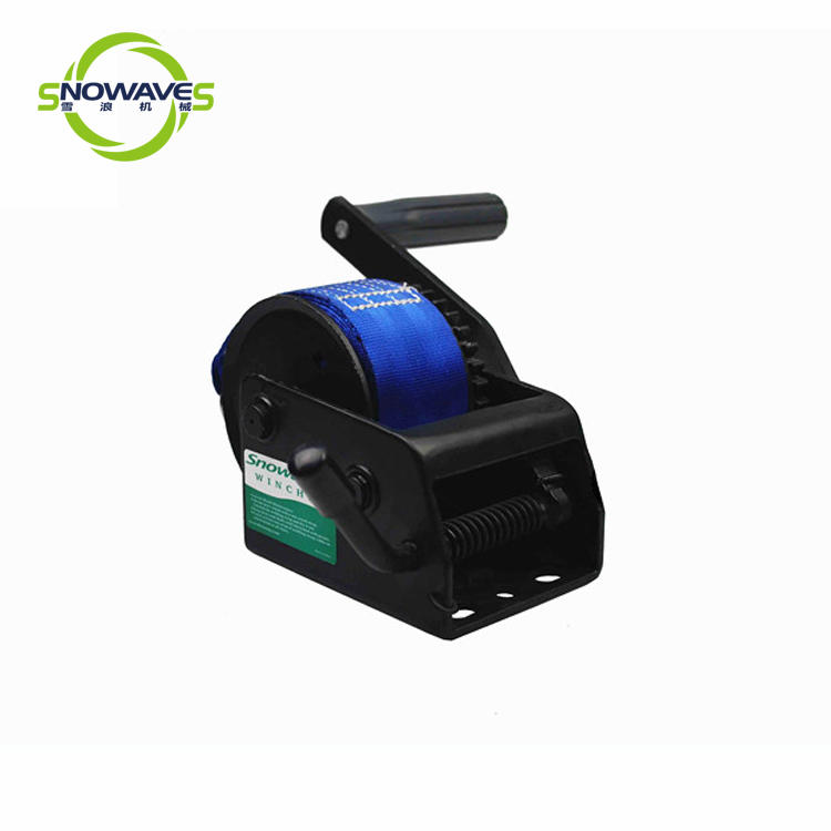 Snowaves Mechanical New boat hand winch Suppliers for car-3