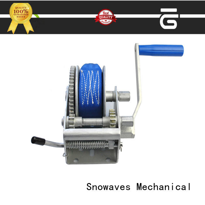 Snowaves Mechanical winch manual winch company for car