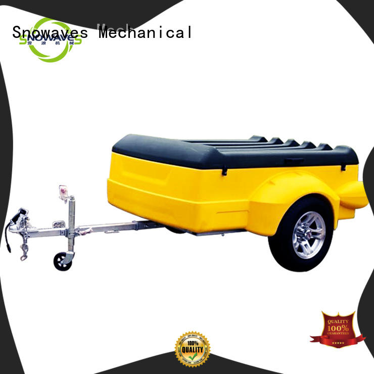 Snowaves Mechanical Wholesale plastic utility trailer factory for outdoor activities