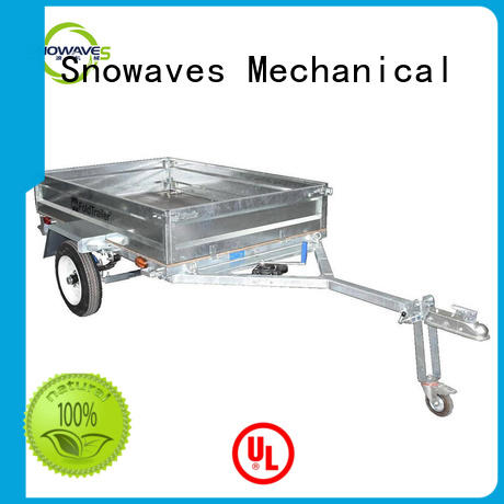 Snowaves Mechanical forward foldable trailer producer for camp