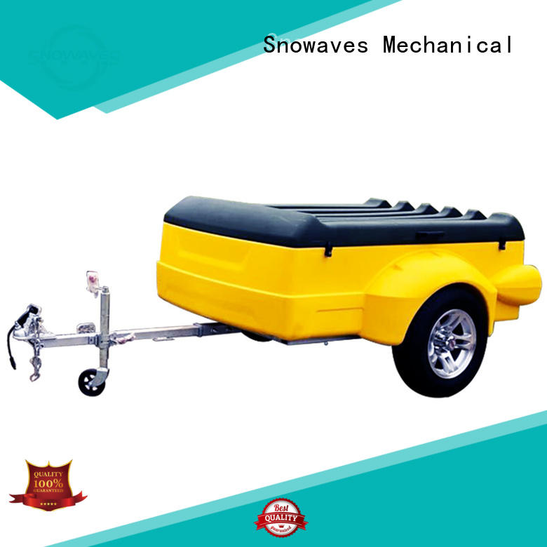 Snowaves Mechanical touring plastic garden trailer with cheap price for outdoor activities