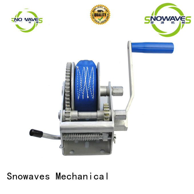 Snowaves Mechanical winch best hand winch for wholesale for car