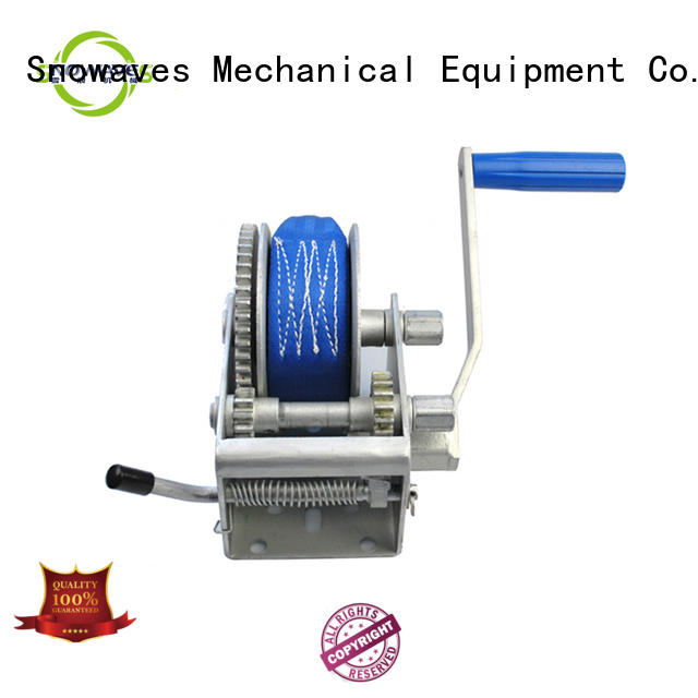 Snowaves Mechanical high-quality light duty hand winch bulk production for outings
