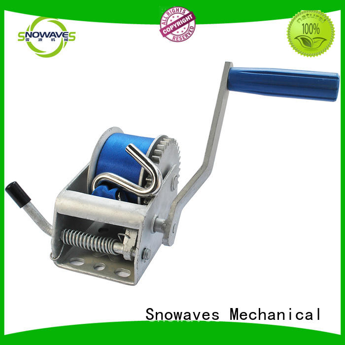 hand powered winch for camping Snowaves Mechanical