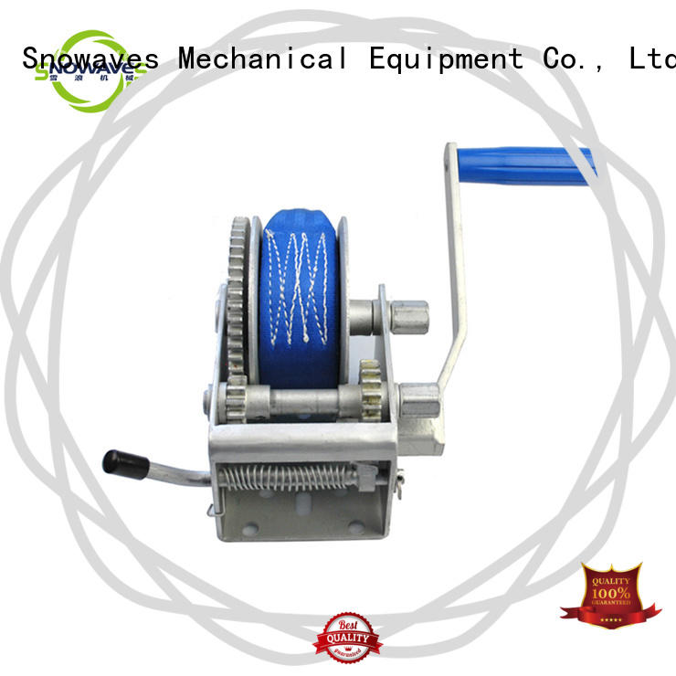 Snowaves Mechanical nice hand winches free design for boat