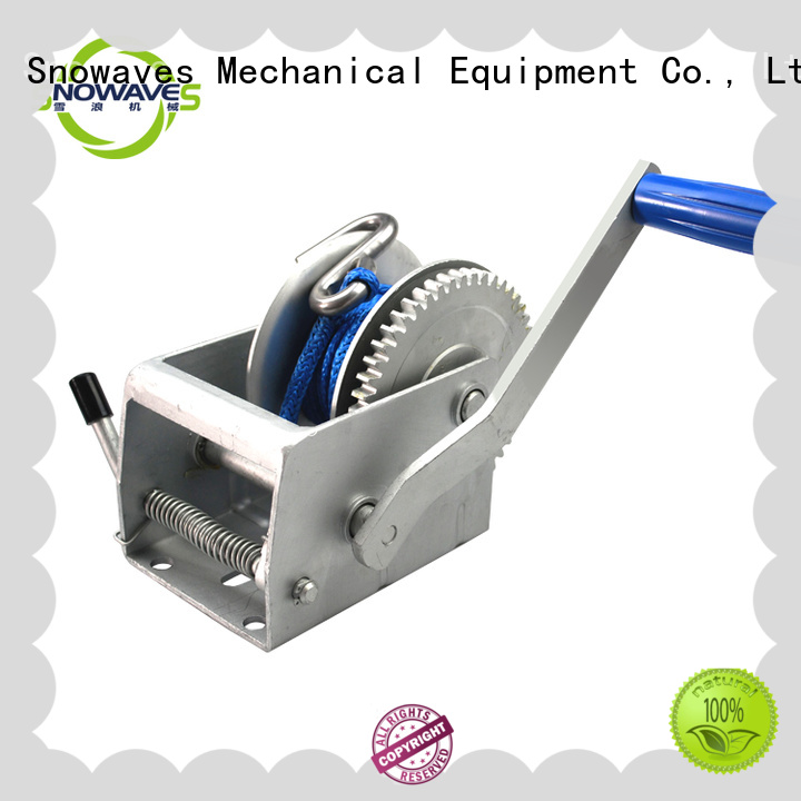 Snowaves Mechanical manual winch Suppliers for boat