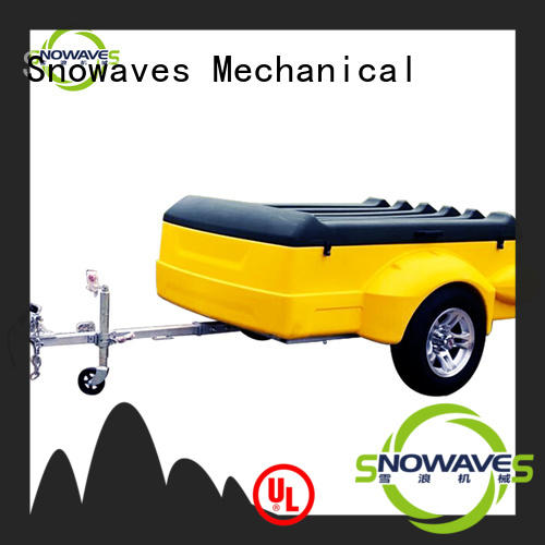 Snowaves Mechanical camping plastic utility trailer company for outdoor activities
