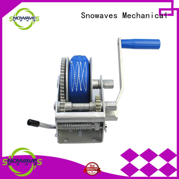 spring trailer manual winch Snowaves Mechanical Brand