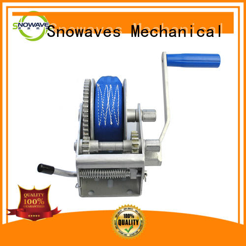 Snowaves Mechanical speed reversible hand winch free design for picnics