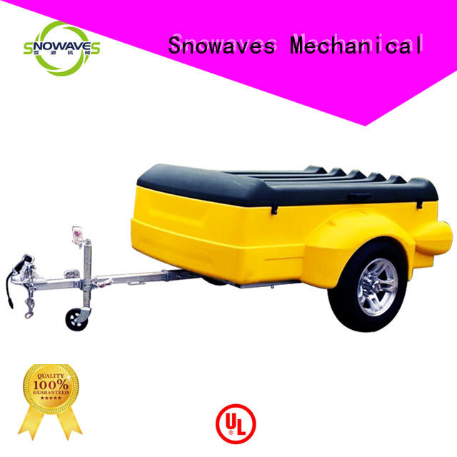Snowaves Mechanical trailers plastic garden trailer for wholesale for outdoor activities