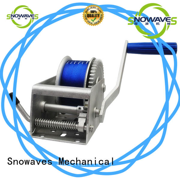 Snowaves Mechanical trailer Marine winch Suppliers for camping